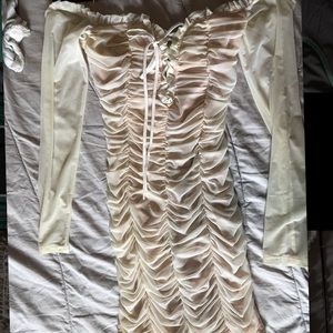 Fashion Nova Maura Mesh Dress